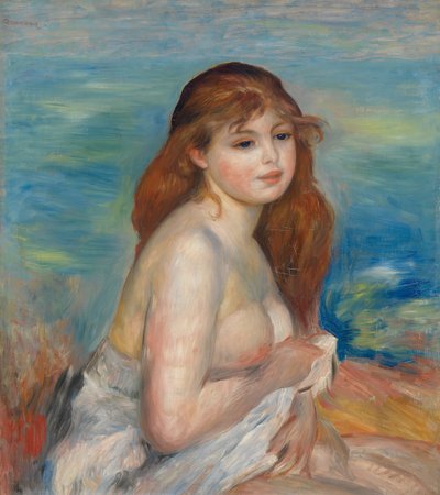After the Bath by Pierre Auguste Renoir